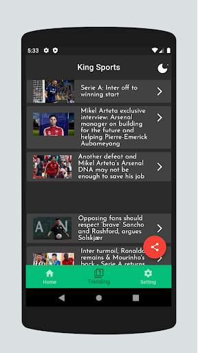 King Sports screenshot 2