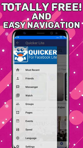 Quicker for Facebook Lite screenshot 7
