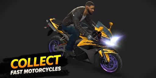 Highway Rider Motorcycle Racer screenshot 1