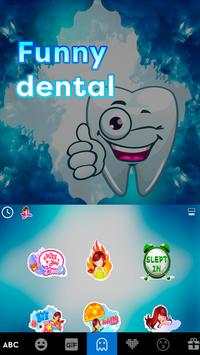 Funny Dental Kika Keyboard screenshot 4