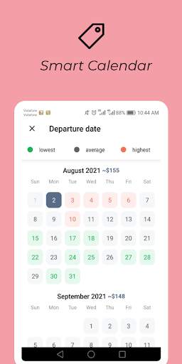 Cheap Flights travel app & Low Cost Flights fares screenshot 2
