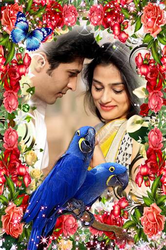 Love Bird Photo Frames स्क्रीनशॉट 2