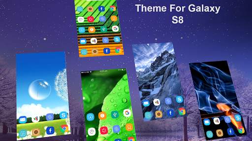 Theme for Samsung S8, Galaxy s8 launcher screenshot 1