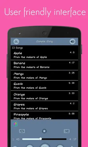 mPlayer : Music Equalizer screenshot 1