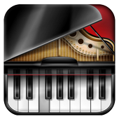 Learn piano game multitouch icon