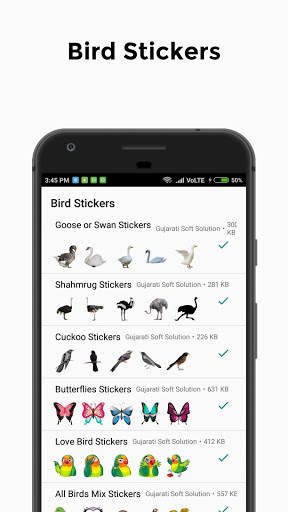 Bird Stickers screenshot 6