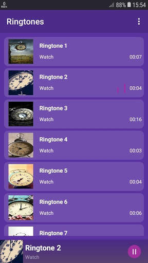 Watch - RINGTONES and WALLPAPERS screenshot 1