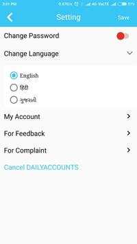DAILY ACCOUNTS screenshot 6