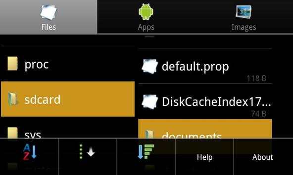 Explorer-Lite for Anroid screenshot 1