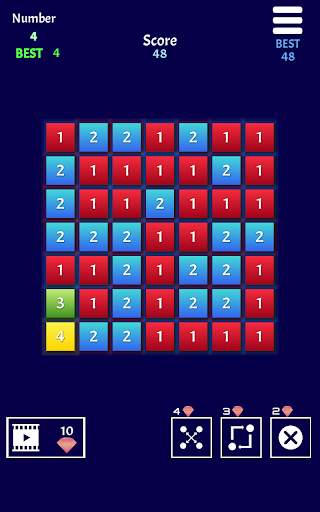 Chain Crush 24 | Drag and merge number chain screenshot 10