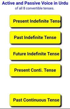Active and Passive Voice screenshot 1