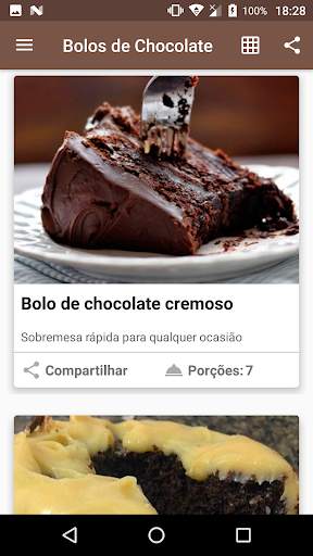 Bolo de Chocolate Brasil screenshot 1