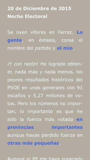 Pedro Sánchez Simulator 2016 screenshot 4