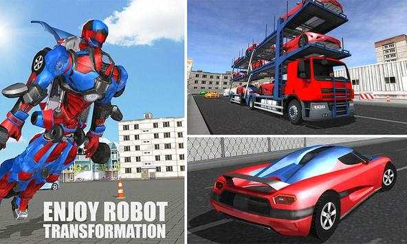 Robot Car Transport Truck Sim screenshot 1