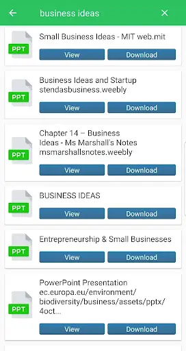 Slide Downloader : Powerpoint PPT Download, Search 3 تصوير الشاشة