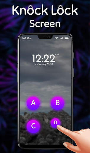 Knock Lock Screen - Knock Lock screenshot 1