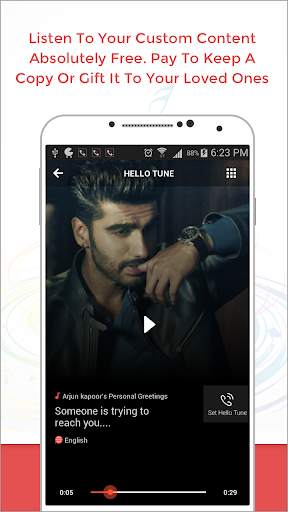 Caller Tunes, Celebrities & Songs screenshot 5