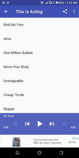 Sia Songs screenshot 4