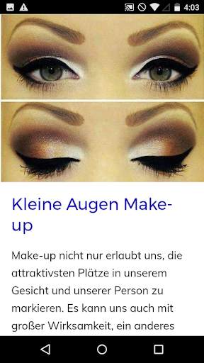Augen Make-up Kurs screenshot 4