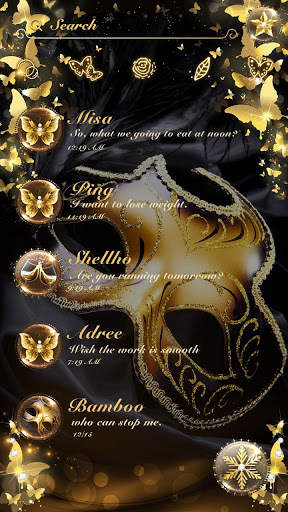 (FREE) GO SMS NEW YEAR'S THEME screenshot 2