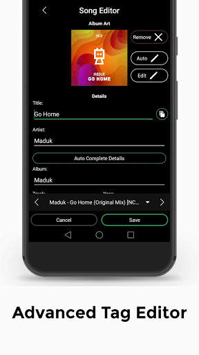 Musigraph Music Player-No Ads-Music Video Support 4 تصوير الشاشة