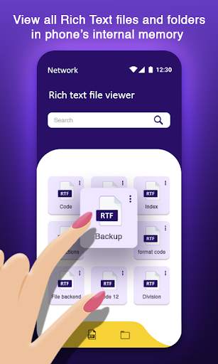 RTF Viewer RTF File Reader for Android screenshot 1