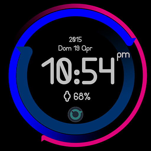 Digital Circle Watch Face icon