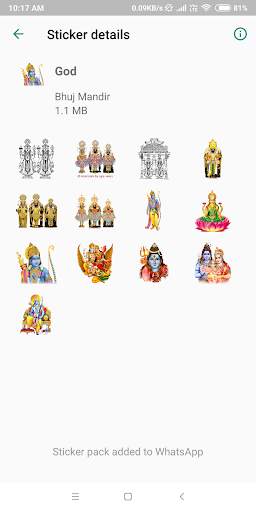 Swaminarayan Stickers for WhatsApp screenshot 7
