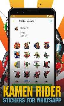 Kamen Rider Stickers for Whatsapp screenshot 2