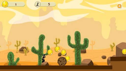 Stickman Ninja Run screenshot 4
