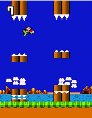 Flappy Weasel Bird screenshot 4