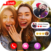 Live Video Call - Random Video Chat &amp; Live Talk иконка