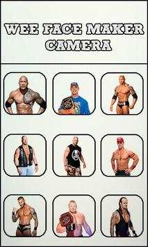 Camera Editeur WWE Face Maker 1 تصوير الشاشة