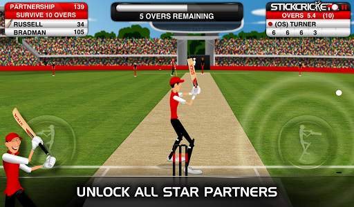 Stick Cricket Partnerships screenshot 10