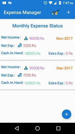 Expense Manager screenshot 1