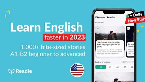Learn English: Daily Readle screenshot 1