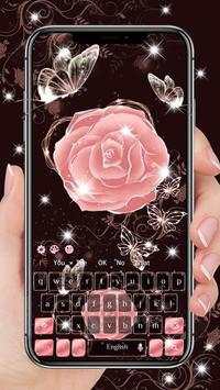 Rose Butterfly keyboard скриншот 1