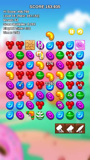 Never-ending Candies - Match 3 Timed Puzzle screenshot 3