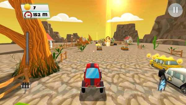 Cartoon Car Racing screenshot 4