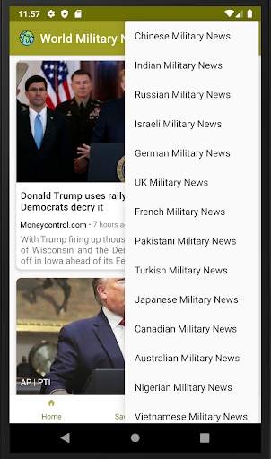 World Military News screenshot 2