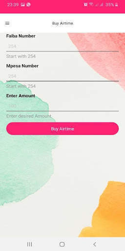 Faiba 4g CompNet selfcare APP screenshot 4