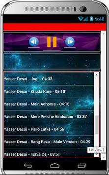 Songs  YASSER DESAI screenshot 4