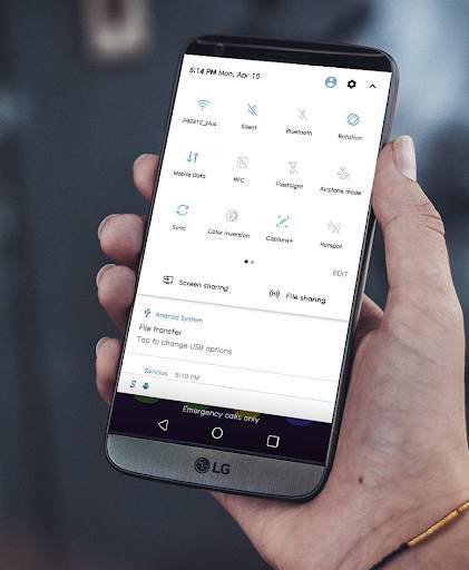 [UX6] G8 Theme for LG V20 G5 screenshot 7