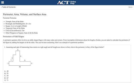ACT Online Prep скриншот 12