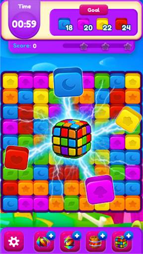 Toon Cube Crush World screenshot 1