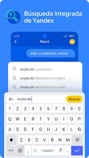 Teclado Yandex screenshot 7