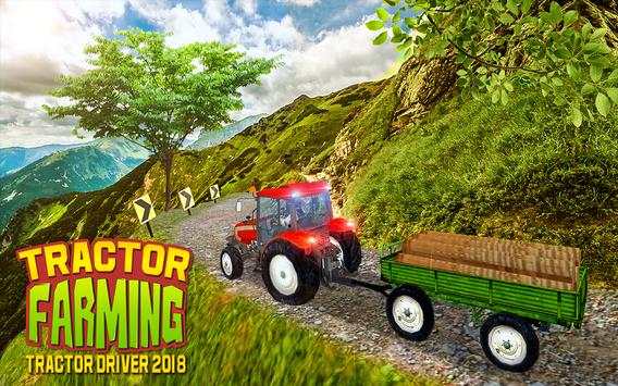 New Farming Tractor 3D Game : Tractor Driver 2018 screenshot 16