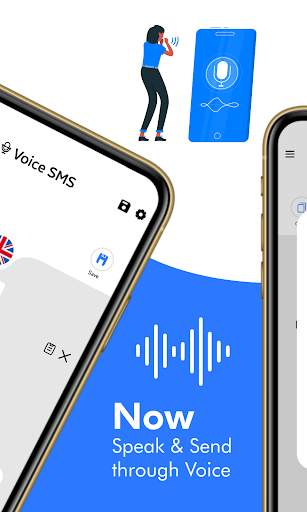Voice Sms Voice Message Voice typing screenshot 2