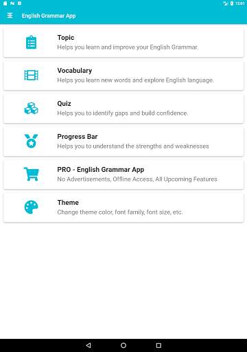 English Grammar App screenshot 15