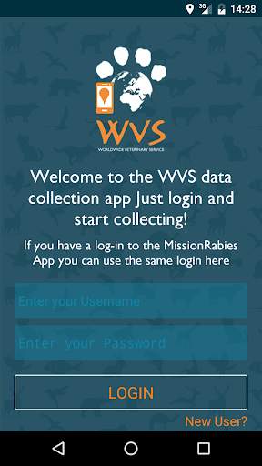 WVS Data Collection App screenshot 1